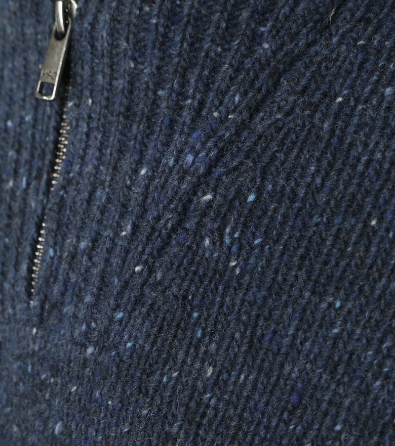 McGregor Half Zip Trui Merinowol Navy