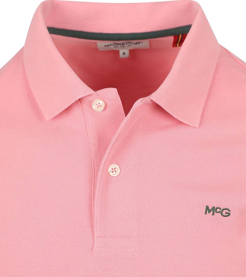 McGregor Piqué Polo Roze