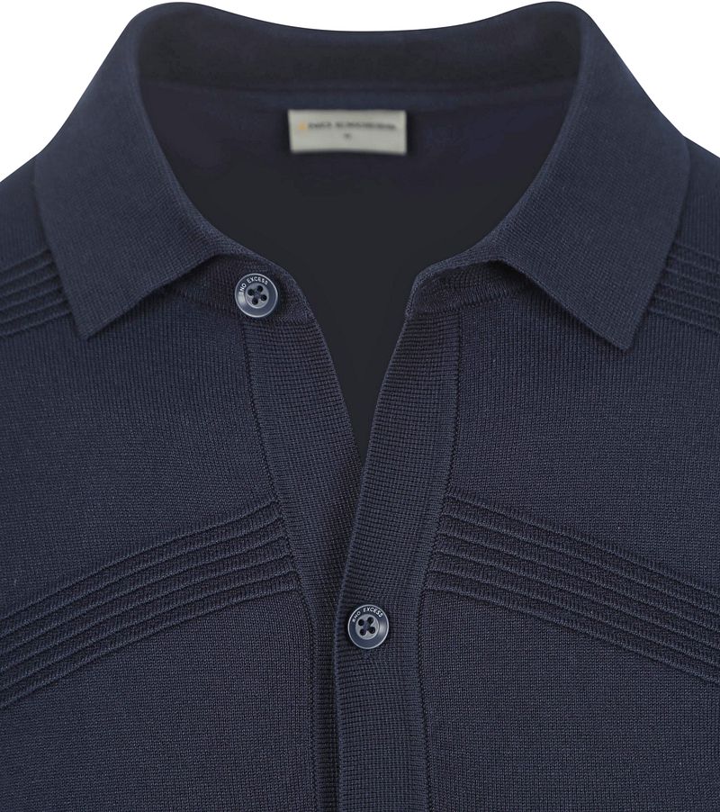 No Excess Knitted Top Navy