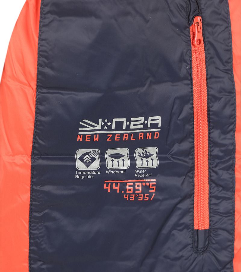 new zealand auckland NZA Bodywarmer Harvey Rood Oranje