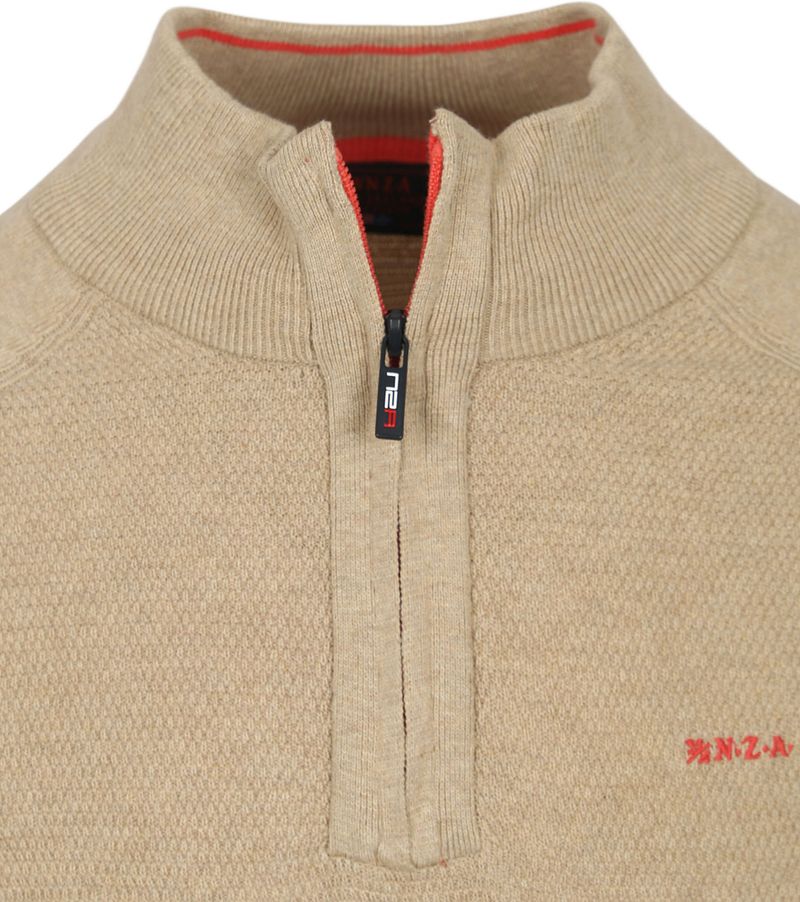 new zealand auckland NZA Half Zip Trui Ralph Beige
