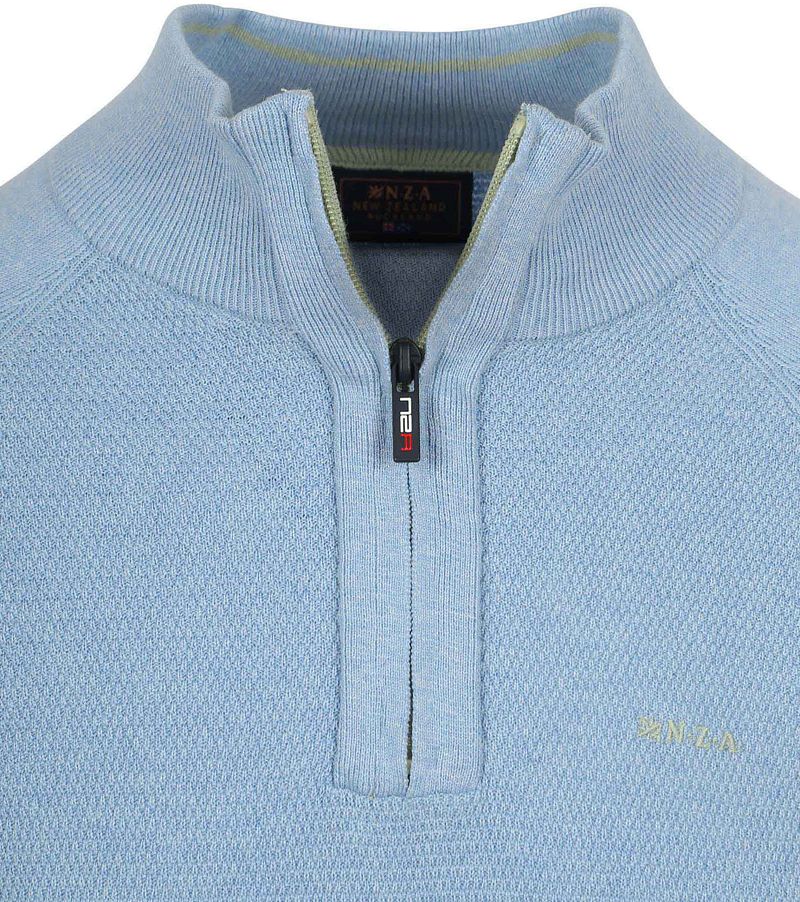 new zealand auckland NZA Half Zip Trui Ralph Lichtblauw