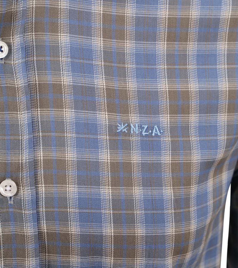 NZA Hemd Waitati Blau - Größe M günstig online kaufen