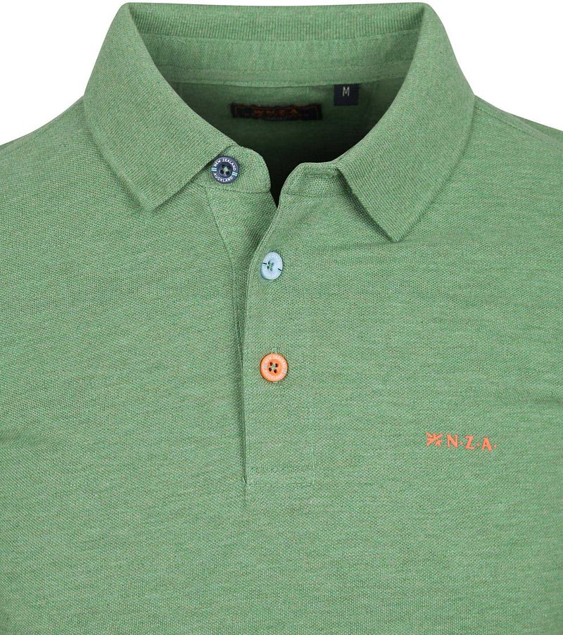 new zealand auckland NZA Longsleeve Polo Marshall Classic Army