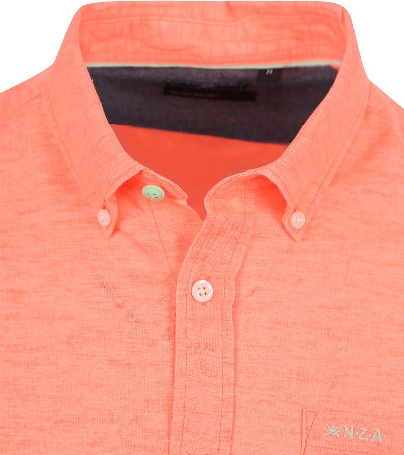 NZA Hemd Okarito Leinen Fury Rosa - Größe M günstig online kaufen