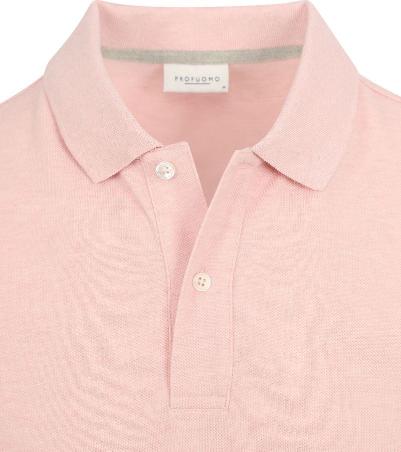 Profuomo Piqué Poloshirt Rosa - Größe XXL günstig online kaufen