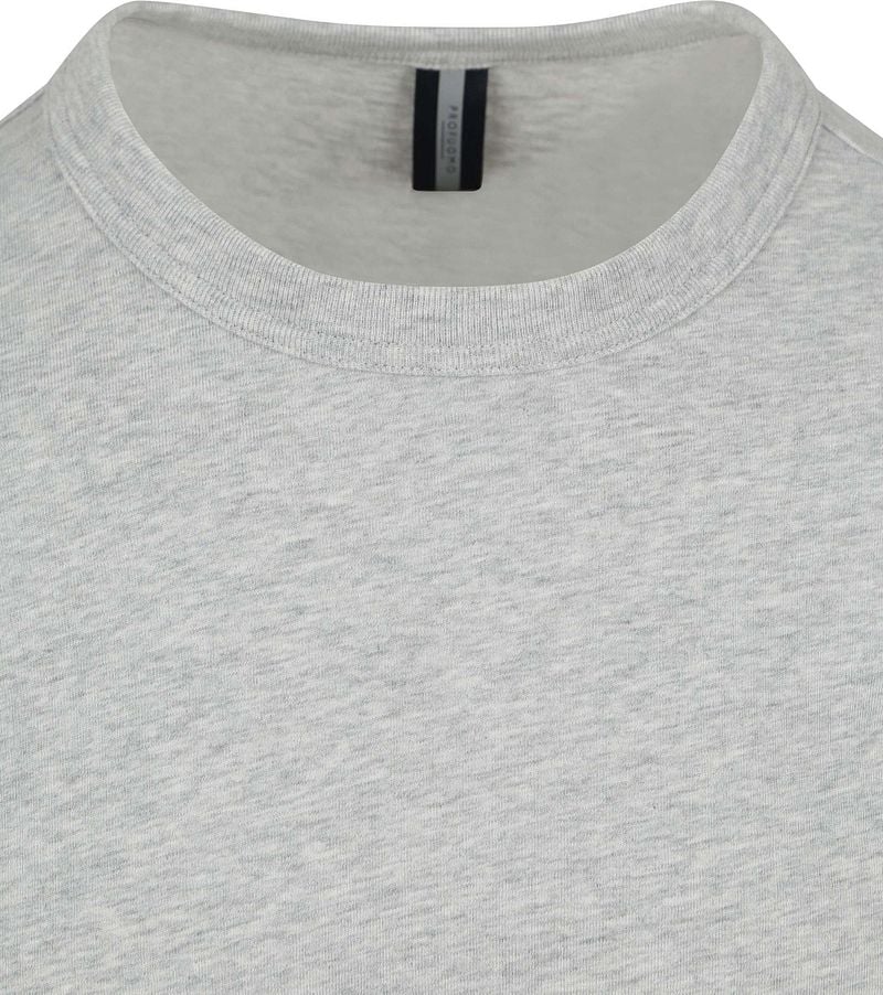 Profuomo Longsleeve T-Shirt Grau - Größe M günstig online kaufen