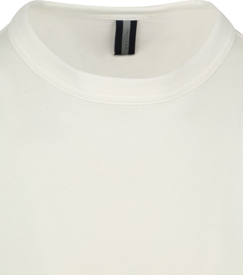 Profuomo Longsleeve T-Shirt Off White - Größe XL günstig online kaufen