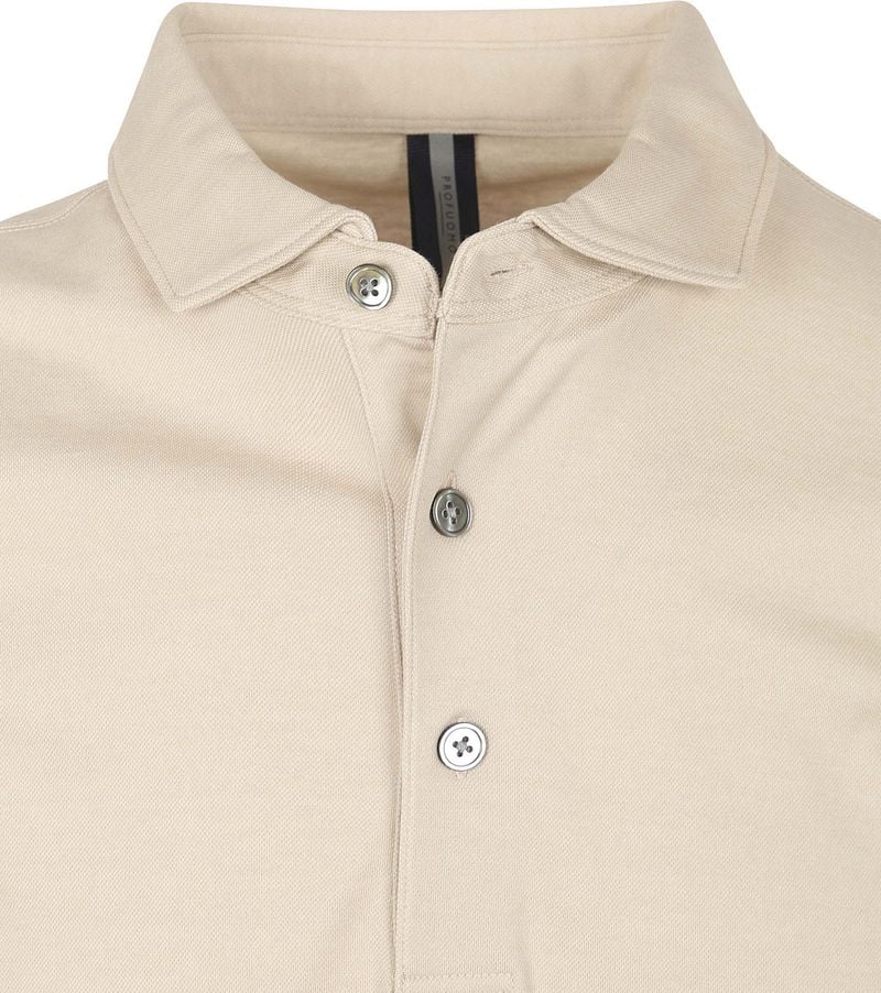 Profuomo Poloshirt Luxury Knitted Beige - Größe L günstig online kaufen
