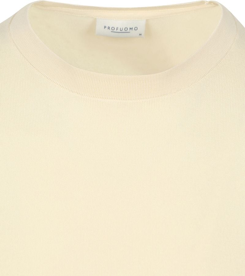 Profuomo Pullover Luxury Off White - Größe XL günstig online kaufen