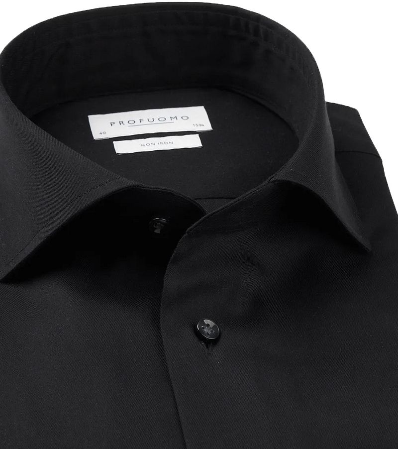 Profuomo Bügelfrei Hemd Schwarz - Größe 39 günstig online kaufen