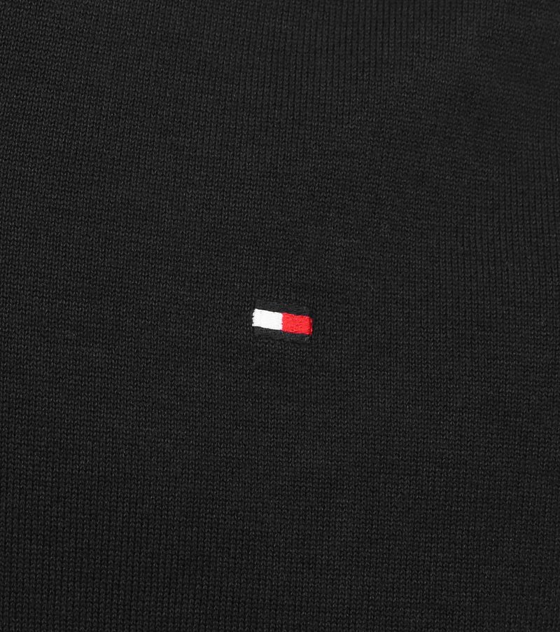 Tommy Hilfiger Pullover V-Ausschnitt Schwarz - Größe XL günstig online kaufen