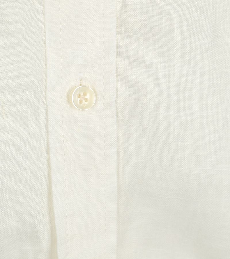 Scotch and Soda Linnen Overhemd Wit