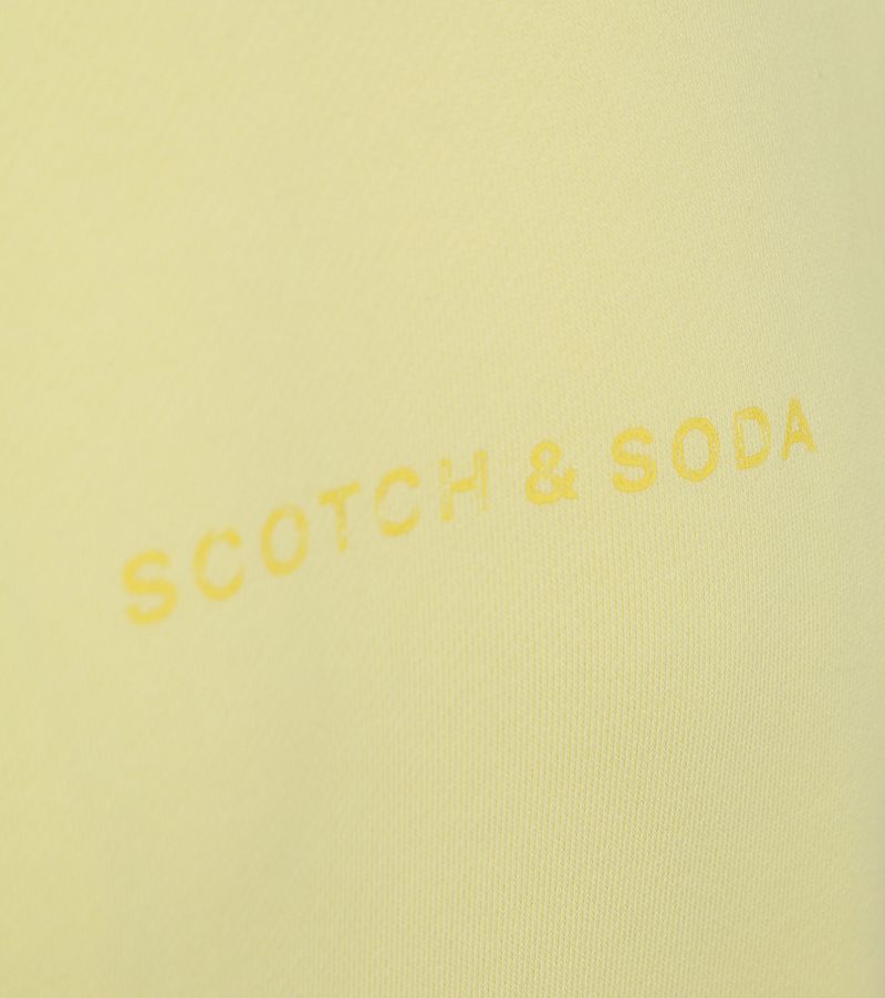 Scotch and Soda Sweater Core Logo Geel