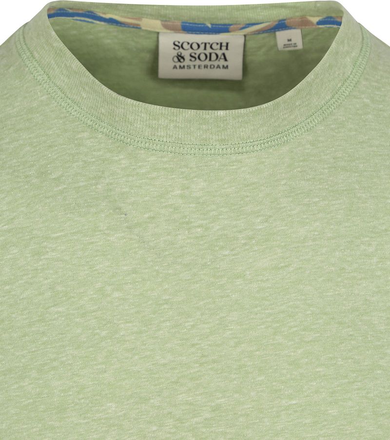 Scotch and Soda T-Shirt Melange Groen