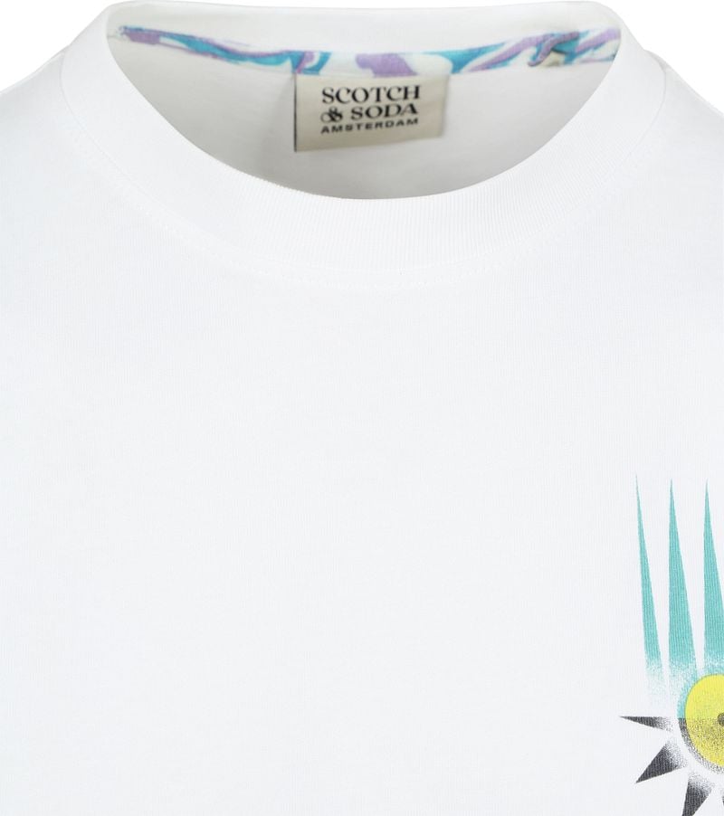 Scotch and Soda Scotch & Soda T-Shirt Artwork Wit