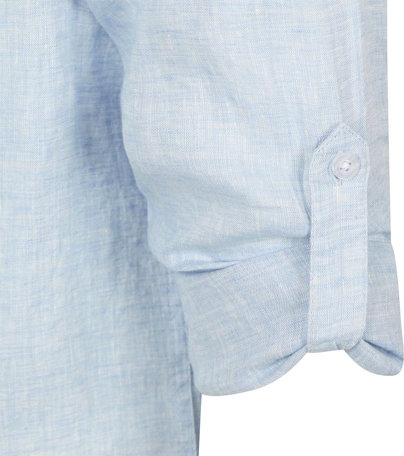 Steppin' Out Overhemd Linnen Lichtblauw