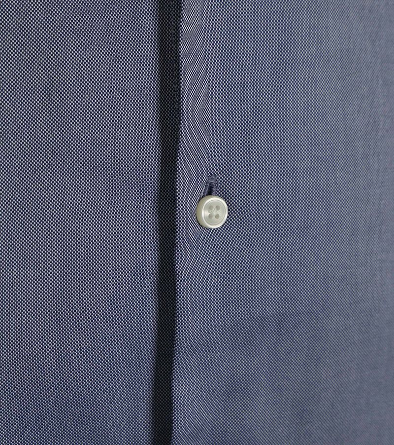 Steppin' Out Overhemd Oxford Melange Blauw