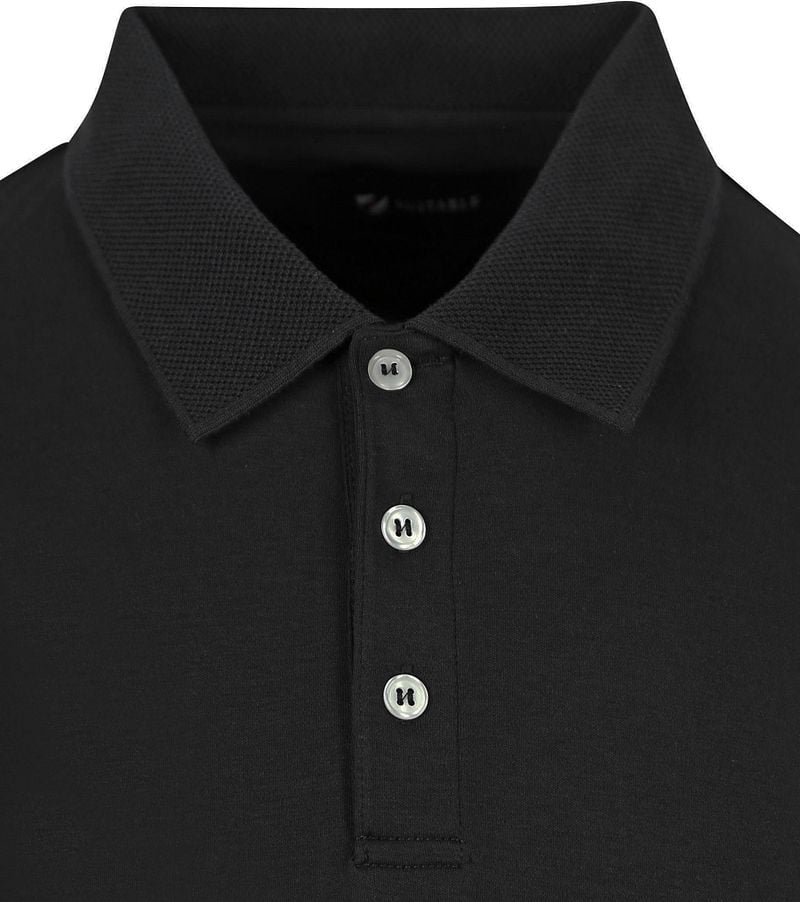 Suitable Boris Poloshirt Schwarz - Größe XXL günstig online kaufen