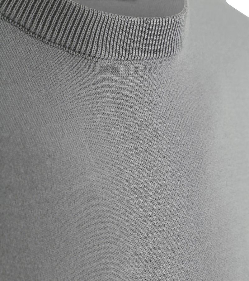 Suitable Knitted T-shirt Wap Grijs
