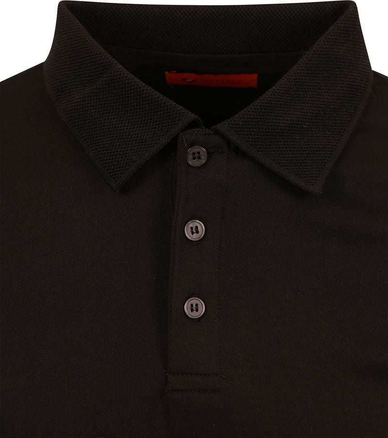 Suitable Liquid Poloshirt Schwarz - Größe XXL günstig online kaufen