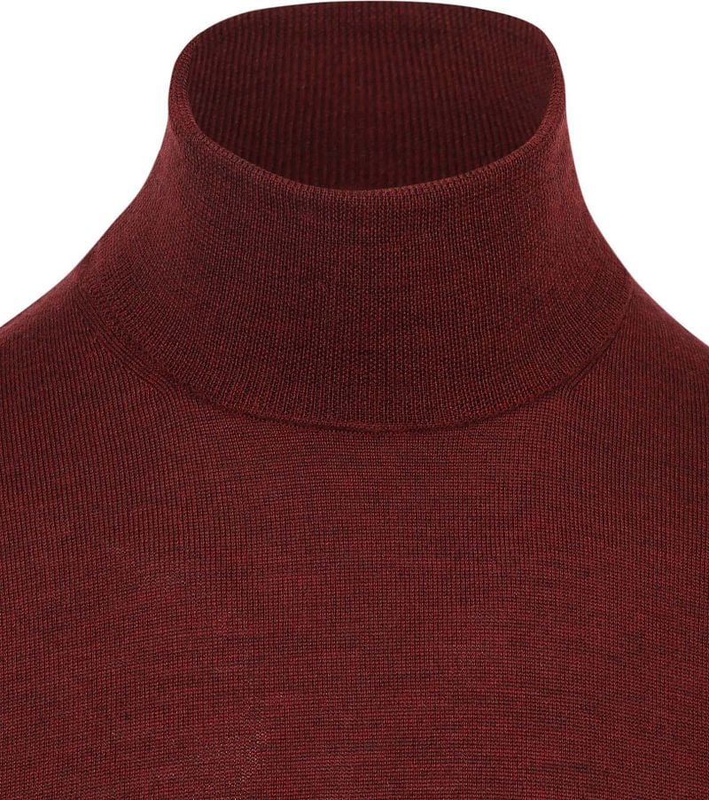 Suitable Merino Rollkragen Bordeauxrot - Größe M günstig online kaufen