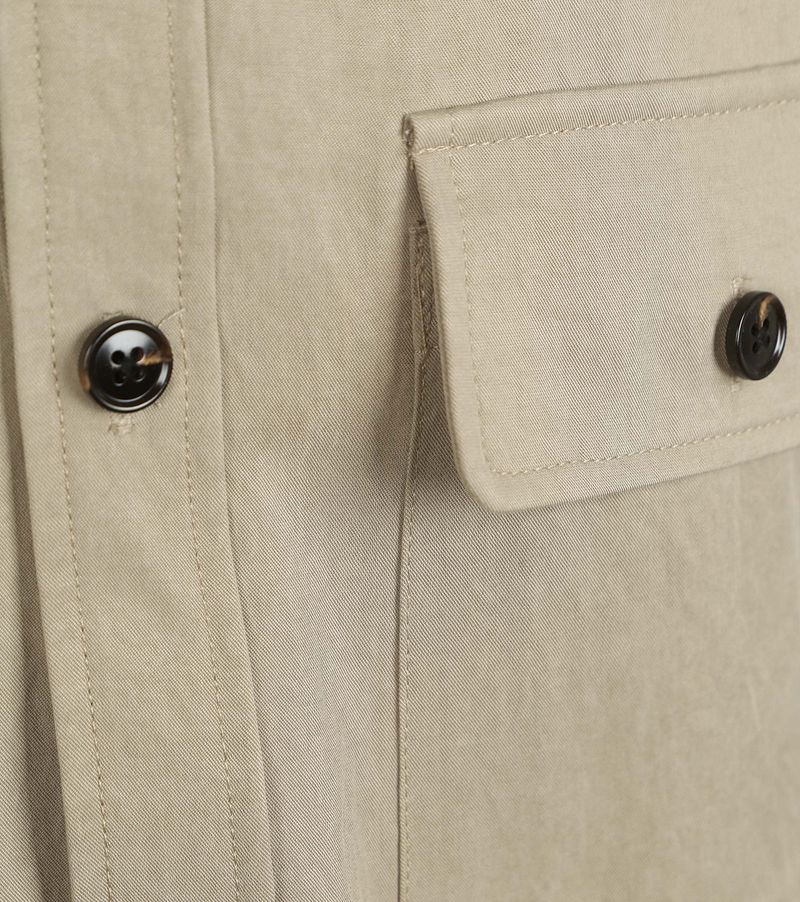 Suitable Overshirt Tencel Greige