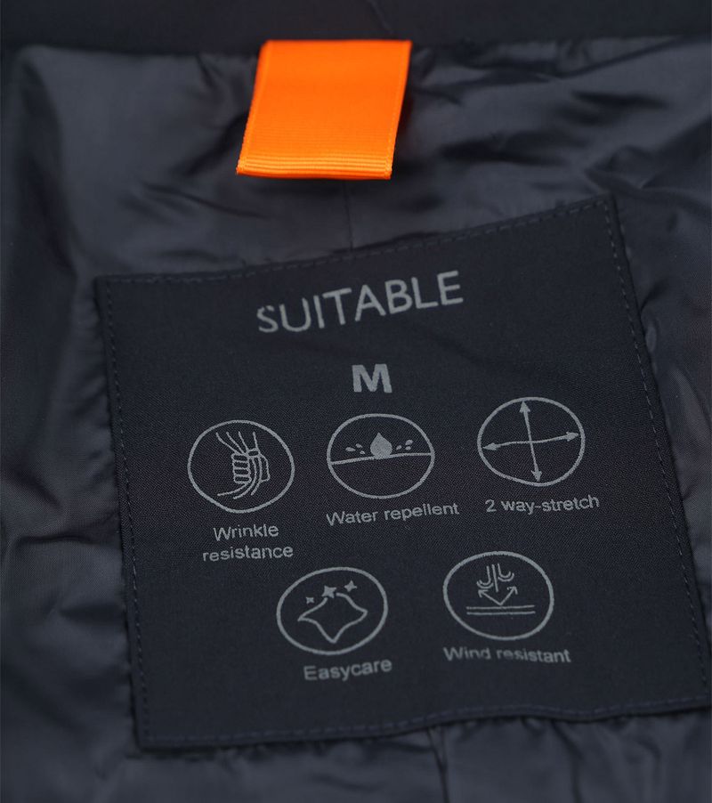 Suitable Packable Jas Long Tech Navy