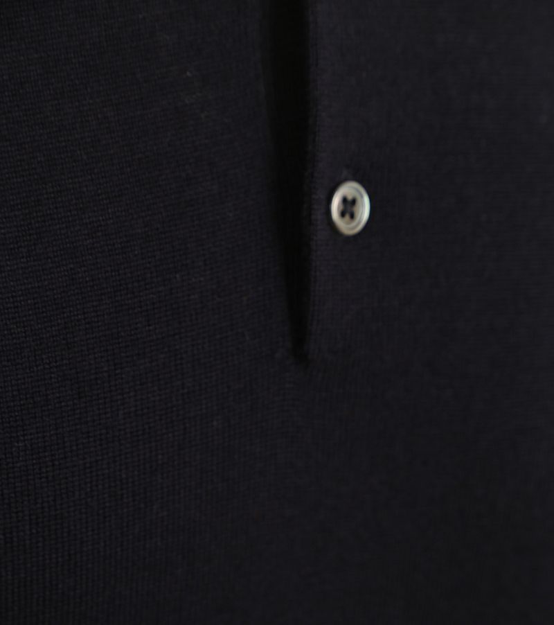 Suitable Polo Merinowol Navy