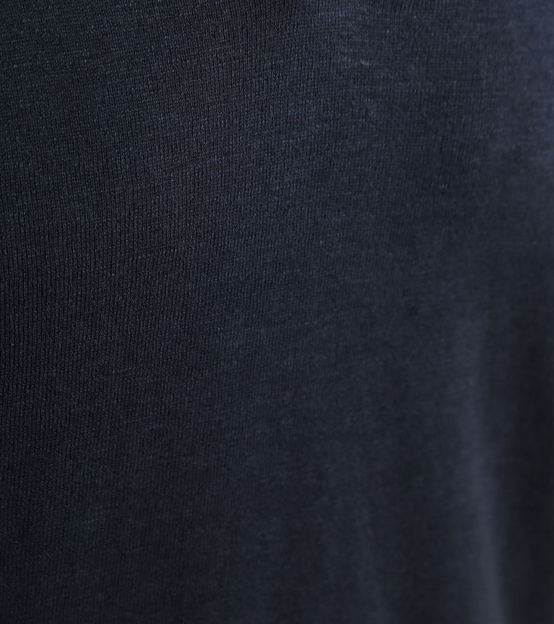 Suitable Polo Riva Linnen Navy