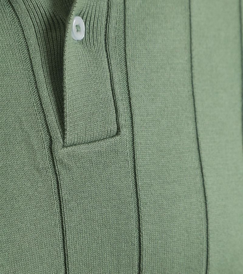 Suitable Respect Polo Drop Needle Groen
