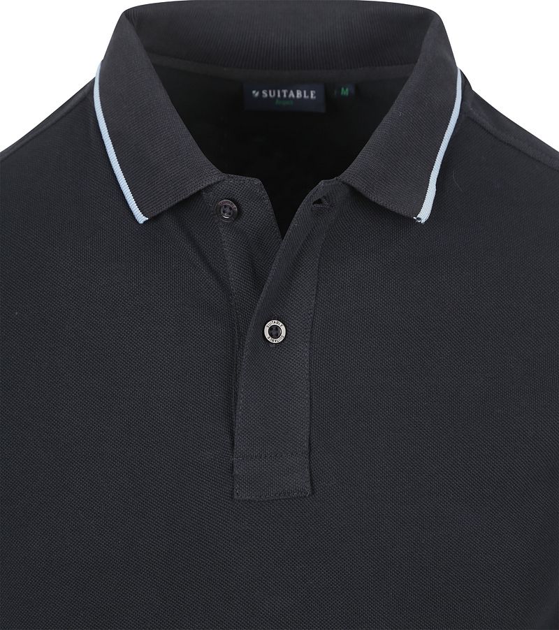 Suitable Respect Poloshirt Tip Ferry Navy   - Größe XXL günstig online kaufen