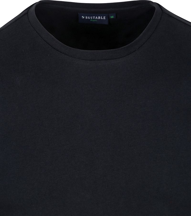 Suitable Respect T-shirt Jim Steel Dunkelblau - Größe 3XL günstig online kaufen