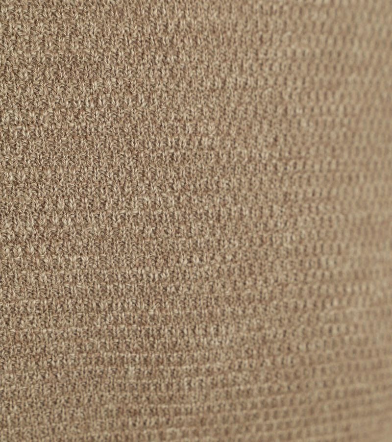 Suitable Trui Structure Slub Beige