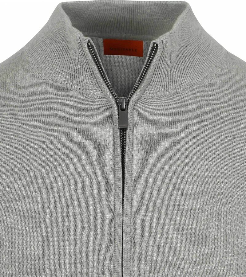 Suitable Vest Slub Yarn Lichtgroen