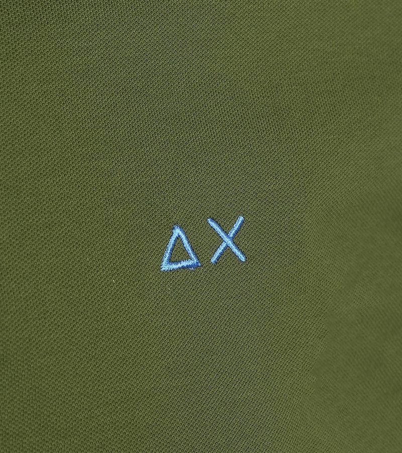 Sun68 Poloshirt Color Way Donkergroen