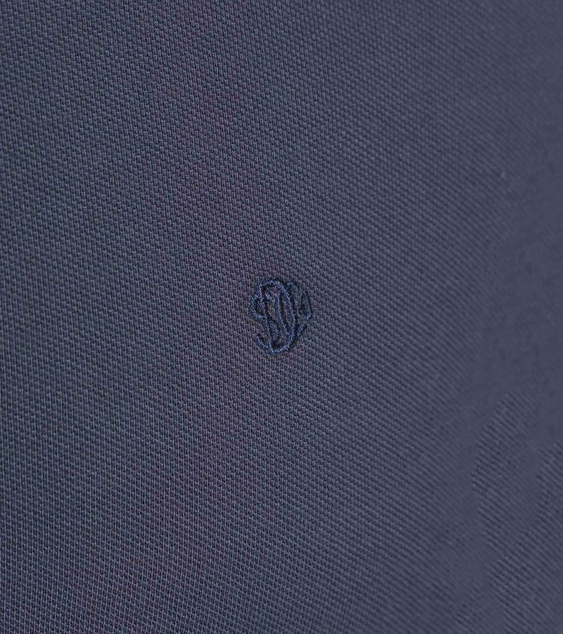 Superdry Overhemd Vintage Destroy Pique Sailing Navy