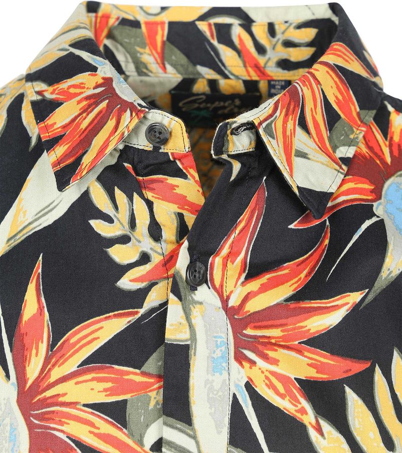 Superdry Shirt Print Hawaiian Bird of paradise