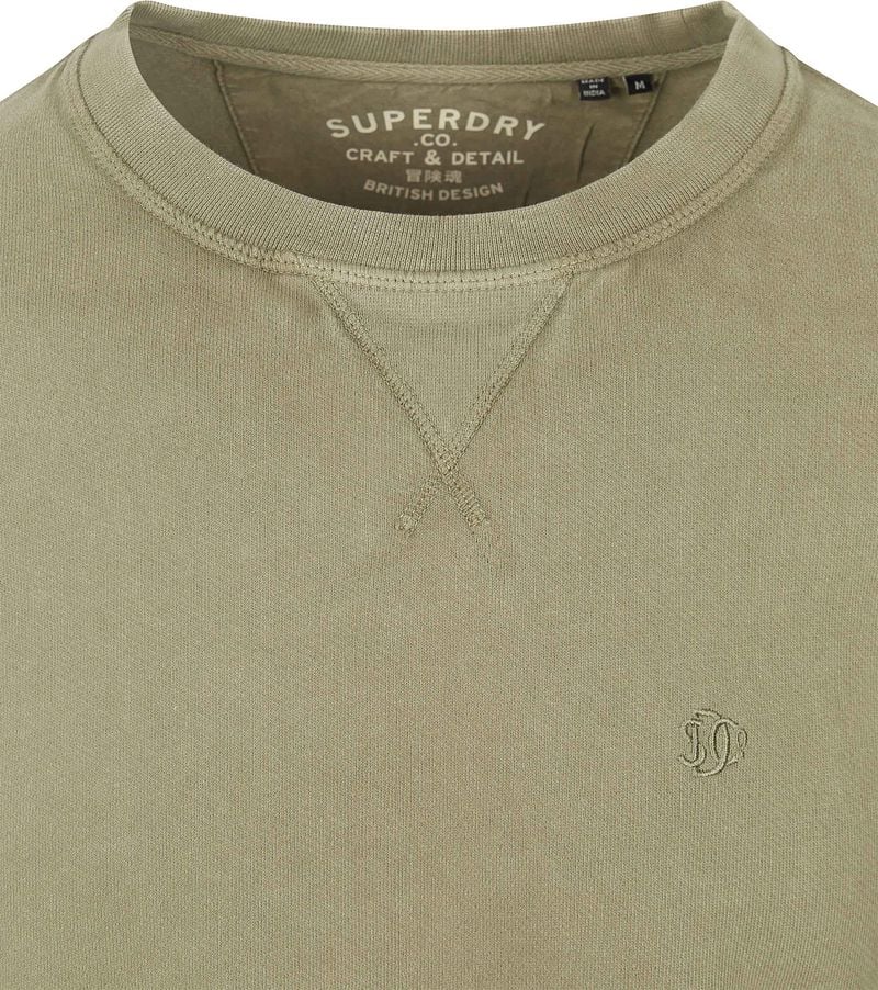 Superdry Sweater Classic Essential Olijfgroen