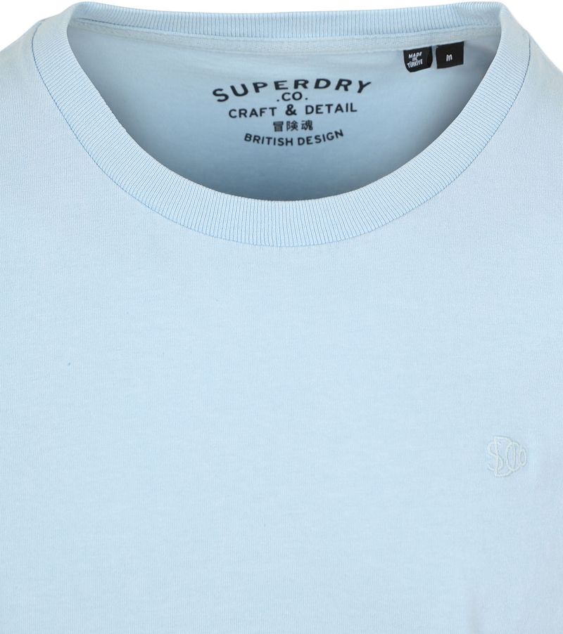 Superdry Tee Essentials Relaxed Lichtblauw