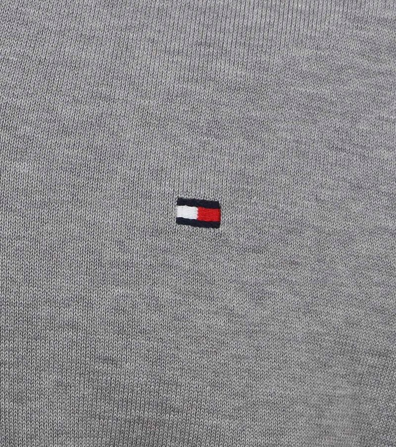 Tommy Hilfiger Pullover V-Ausschnitt Grau - Größe XXL günstig online kaufen