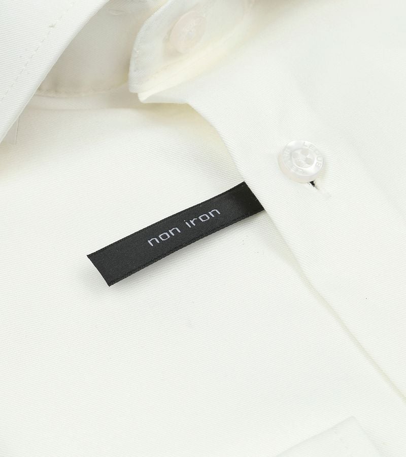 Ledub Hochzeitshemd Slimfit Off-White - Größe 45 günstig online kaufen
