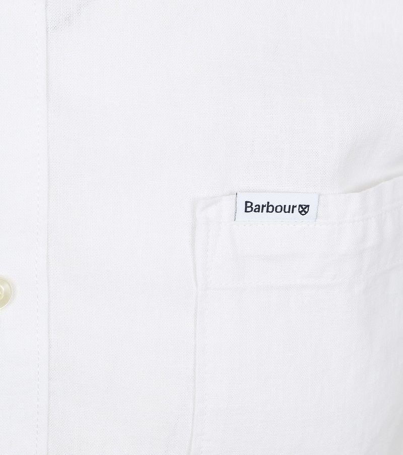 Barbour Shirt Nelson Tailored White - Größe L günstig online kaufen