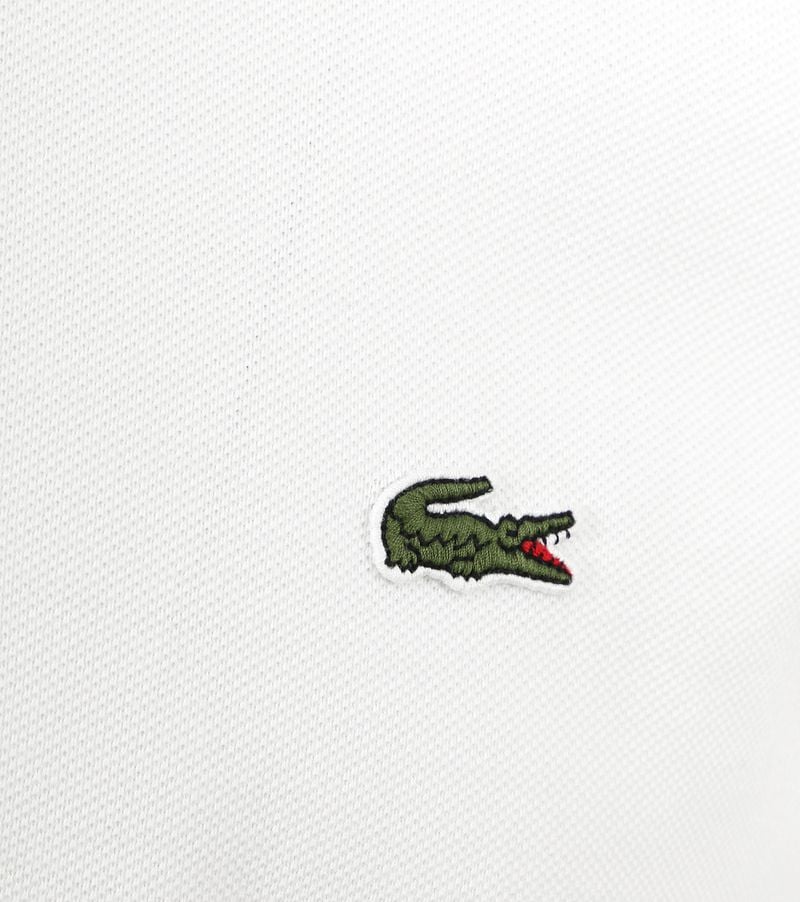 Lacoste Poloshirt Pique Weiß - Größe M günstig online kaufen