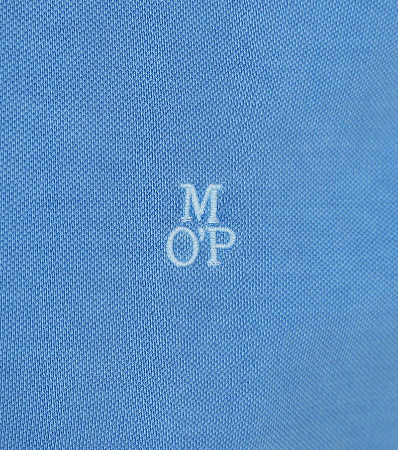 Marc O'Polo Poloshirt Faded Blauw