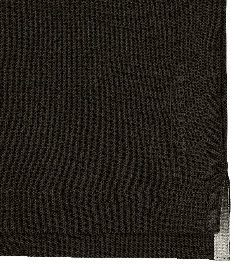 Profuomo Piqué Poloshirt Army Groen