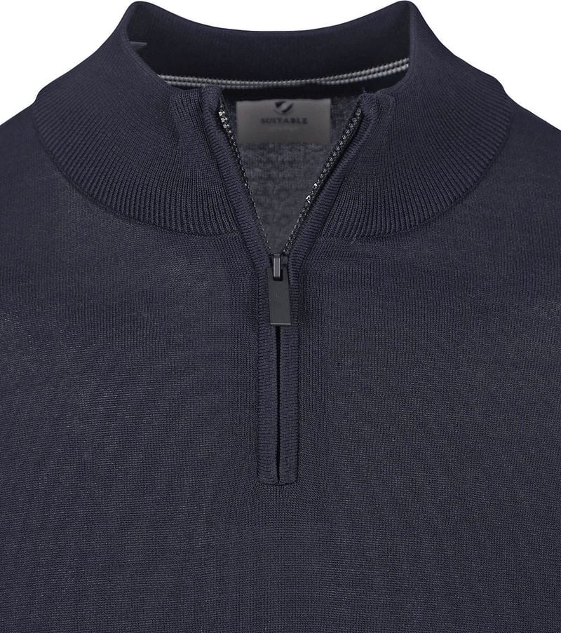 Suitable Race Half Zip Pullover Navy - Größe S günstig online kaufen