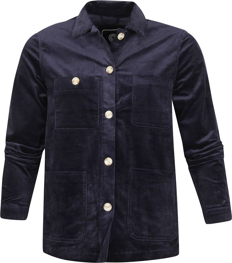 Blue Industry Surchemise Velours Côtelé Foncé Bleu foncé Bleu taille S