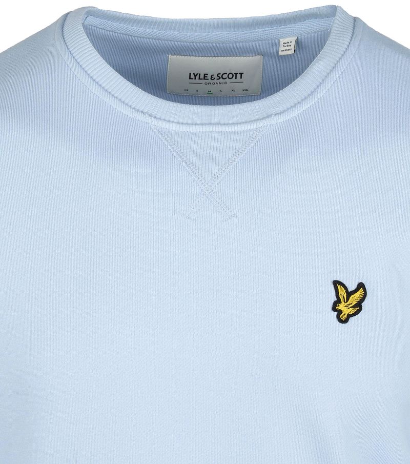 Lyle & Scott Hellblau Pullover - Größe L günstig online kaufen