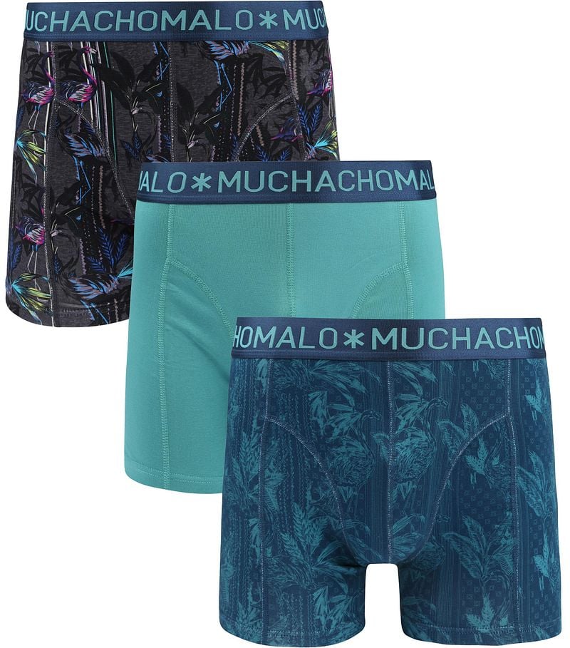 Muchachomalo Boxershorts 3er-Pack Flamingo - Größe L günstig online kaufen